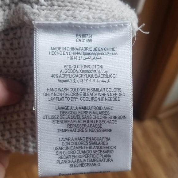 BCBGeneration Striped Open Back in Dove Combo Cotton - Picture 5 of 7